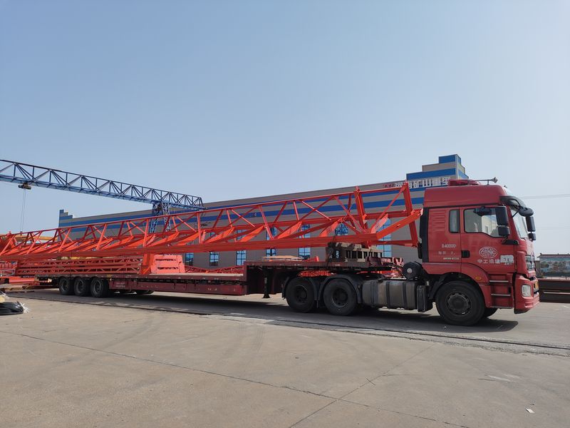 電動葫蘆門式起重機  MH10t—25m 制作完成，發(fā)往陜西榆林交付客戶使用