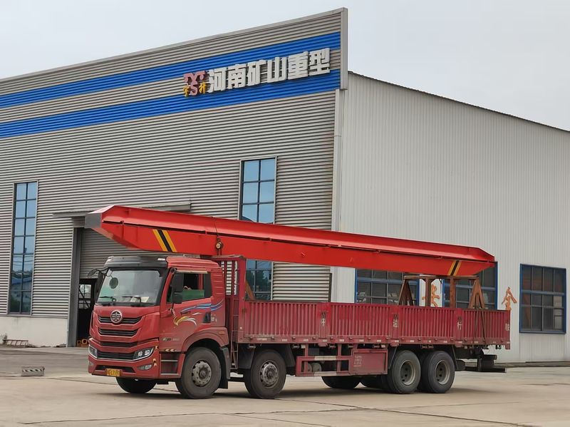 電動單梁起重機(jī) LD8t-13.5m 制作完成 裝車發(fā)出